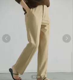 BABYLONE 秋冬物ストレートパンツ