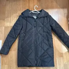 【未使用品】RUSTY ブラック ダウンジャケット フード付き