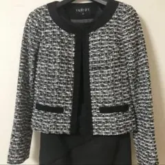 インディヴィ ノーカラージャケット5号小さいサイズ