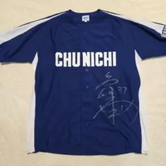 【L】中日ドラゴンズ 2004-2011 ビジターユニフォーム 落合 背番号無