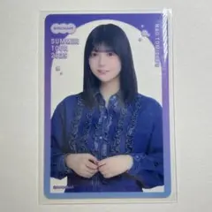 乃木坂46 C賞 個別クリアカード 冨里奈央 9月公演ver
