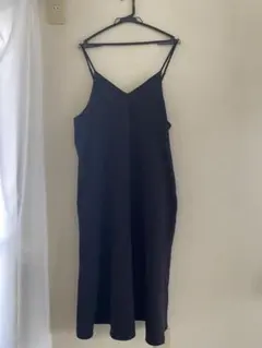 GU ブラック キャミワンピースL