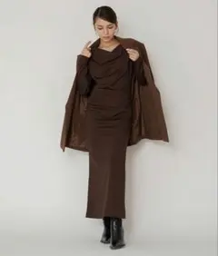 オフショルダー　2WAY ドレープ ワンピース KINO THE KEI