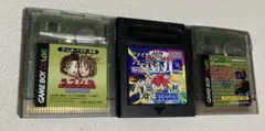 ゲームボーイカラーソフト3本セット