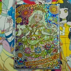 ひみつのアイプリ リング4だん つむぎ星4フラワーバズリウムクローバー+おまけ