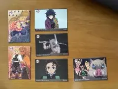 鬼滅の刃 ブロマイド 6枚セット
