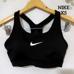 NIKE ナイキ ミディアムサポート スポーツブラ(XS)黒 ポリエステル