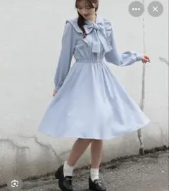 ハニーズ　リボン　ワンピース　ボウタイのサムネイル