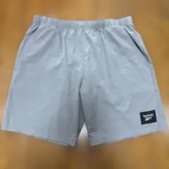 Reebok グレー 水着ショートパンツ Ｌ