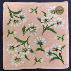 フェイラー ホワイトマーガレット ハンカチ