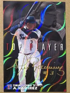 プロ野球チップス　サイン付き　2009 2009年ラミレスプロ野球チップスカード サイン - メルカリ