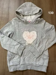 Mezzo Piano グレー トレーナー 130cm