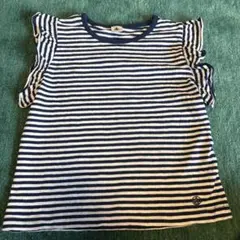 PETIT BATEAU ストライプ Tシャツ 8ans