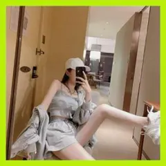 【新品】セットアップ3点セットアップ　 部屋着 ジム 　ヨガ　トレーニング　M