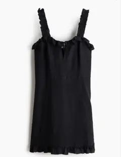 新品 H&M ラッフルクレープ 원피스 Sサイズ