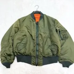 90's VINTAGE ALPHA MA-1フライトジャケット 【L】