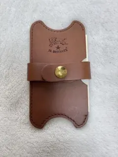 【未使用品】ILBISONTEイルビゾンテ イヤホンホルダー 本革