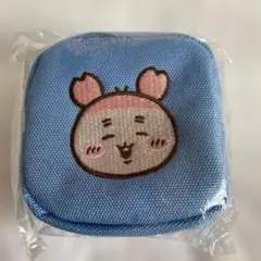 ちいかわ カニちゃん古本屋 刺繍スクエアポーチミニ