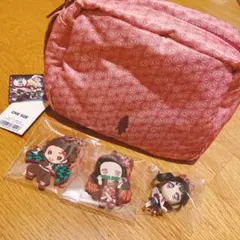 【新品】 鬼滅の刃 GUコラボ 竈門禰豆子 ポーチ ＋おまけ
