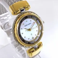【極美品】 フィリップシャリオール ケルティック シェル 12Pダイヤ デイトのサムネイル