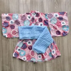 OCEAN&GROUND こども浴衣 女の子 105〜115cm 花柄 帯付きのサムネイル
