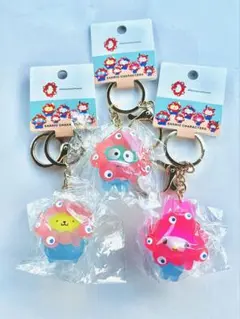 大阪万博 EXPO2025 ミャクミャクなりきり立体マスコット クリア3個セット