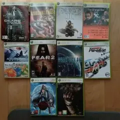 ゲームソフト 10本セット まとめ売り XBOX360