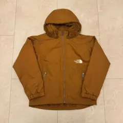 ノースフェイス　コンパクトノマドシャケット　アウター　130 ボアアウター　茶色