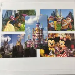 フロリダ　ディズニーワールド　ポストカード 5枚セット