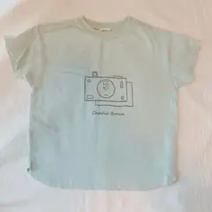 apres les cours × SNOOPY チャーリーブラウン Tシャツ