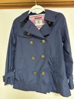 AIGLE ネイビー トレンチコート8604-41407のサムネイル