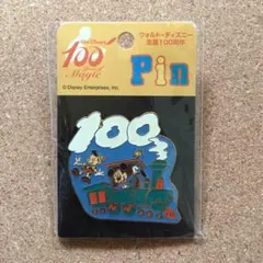 ディズニー100th ミッキーマウス ピノキオ ピンバッジ★新品未開封