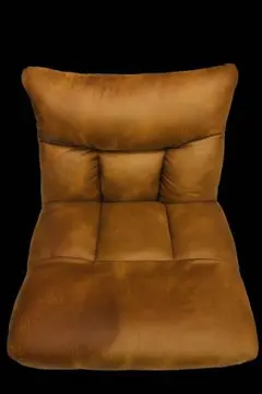 ブラウン 1人掛けソファ