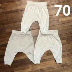 H&M ベビー パンツ　3個セット　70サイズ