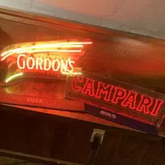 Gordon's Campari ネオンサイン　セット