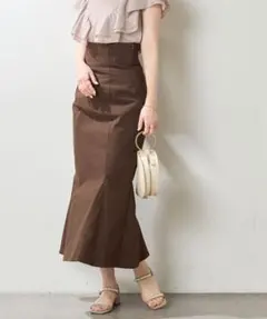 natural couture　ハイウエストマーメイドスカートのサムネイル