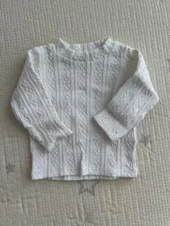 petit main ケーブルニットセーター 80