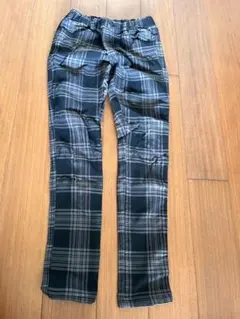 ブランシェス　チェック　スキニー　パンツ　140センチ