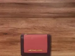 MICHAEL KORS ミニ財布 トライフォールド ジップウォレット