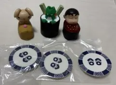 クレヨンしんちゃん おすしんちゃん ミニフィギュア 3種セット