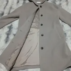 PLST グレー ロングコート