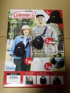 Coleman BRAND BOOK #07 WALKER 3WAY BAG