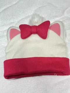 東京ディズニーリゾート　マリー　耳付きニット帽