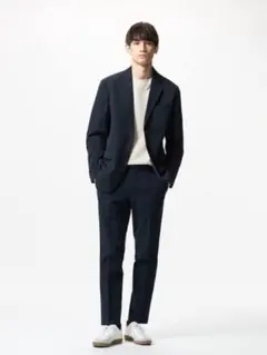 美品　UNIQLO 感動ジャケット　感動パンツ　セットアップ