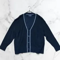 【美品】UNITED TOKYO ラインカーディガン 日本製 オーバーサイズのサムネイル