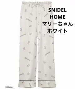 スナイデルホーム ディズニー マリーちゃん プリントパンツ ホワイト ワンサイズのサムネイル