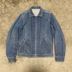 70s ストア 紺 デニムジャケット USA製 ヴィンテージ 91Bタイプのサムネイル