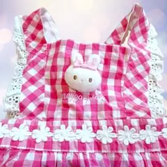 ♡メゾピアノ♡ 立体うさぎ ロンパース サロペット カバーオール 80