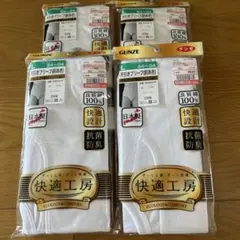 GUNZE 綿100% 抗菌防臭ブリーフ Lサイズ 4枚セット