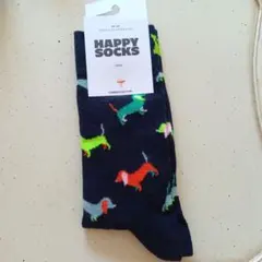 HAPPY SOCKS 犬柄ソックス 36-40